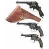 Image 1 : Collector's Lot of Three European Military Double Action Revolvers