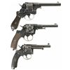 Image 2 : Collector's Lot of Three European Military Double Action Revolvers