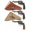 Image 1 : Collector's lot of Three Rast & Gasser Model 1898 Double Action Revolvers