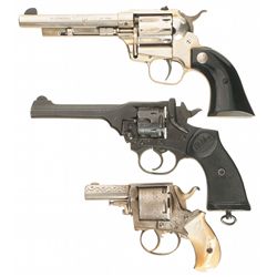 Three Double Action Revolvers