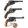 Image 2 : Three English Double Action Revolvers