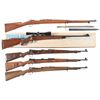 Image 1 : Five Bolt Action Rifles