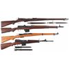 Image 1 : Four European Military Rifles