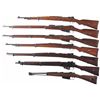 Image 2 : Seven Bolt Action Military Long Guns