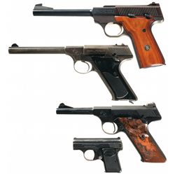 Four Semi-Automatic Pistols