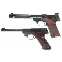 Two High Standard Semi-Automatic Pistols