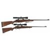 Image 1 : Two Scoped Bolt Action Rifles