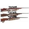 Image 1 : Three Scoped Bolt Action Sporting Rifles