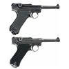 Image 2 : Two Luger Semi-Automatic Pistols