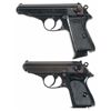 Image 1 : Two Walther PP-Series Semi-Automatic Pistols