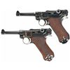 Image 1 : Two Luger Semi-Automatic Pistols