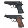 Image 1 : Collector's Lot of Two Walther PP Semi-Automatic Pistols