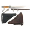 Image 1 : One Nazi Dagger and Two Holsters
