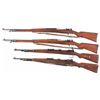 Image 2 : Four Mauser Style Bolt Action Military Rifles