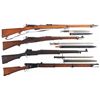 Image 1 : Four European Bolt Action Military Long Guns