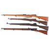 Image 2 : Four European Bolt Action Military Long Guns