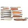 Image 1 : Grouping of Machetes and Military Collectibles
