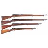 Image 1 : Four Japanese Bolt Action Military Rifles