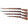 Image 2 : Four Japanese Bolt Action Military Rifles