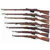 Image 2 : Seven Bolt Action Military Long Guns