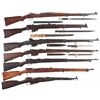 Image 1 : Seven Bolt Action Military Long Guns