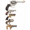 Image 1 : Two Revolvers and Three Pistols