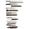 Image 1 : Grouping of Edged Weapons