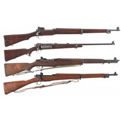 Four U.S. Military Style Rifles