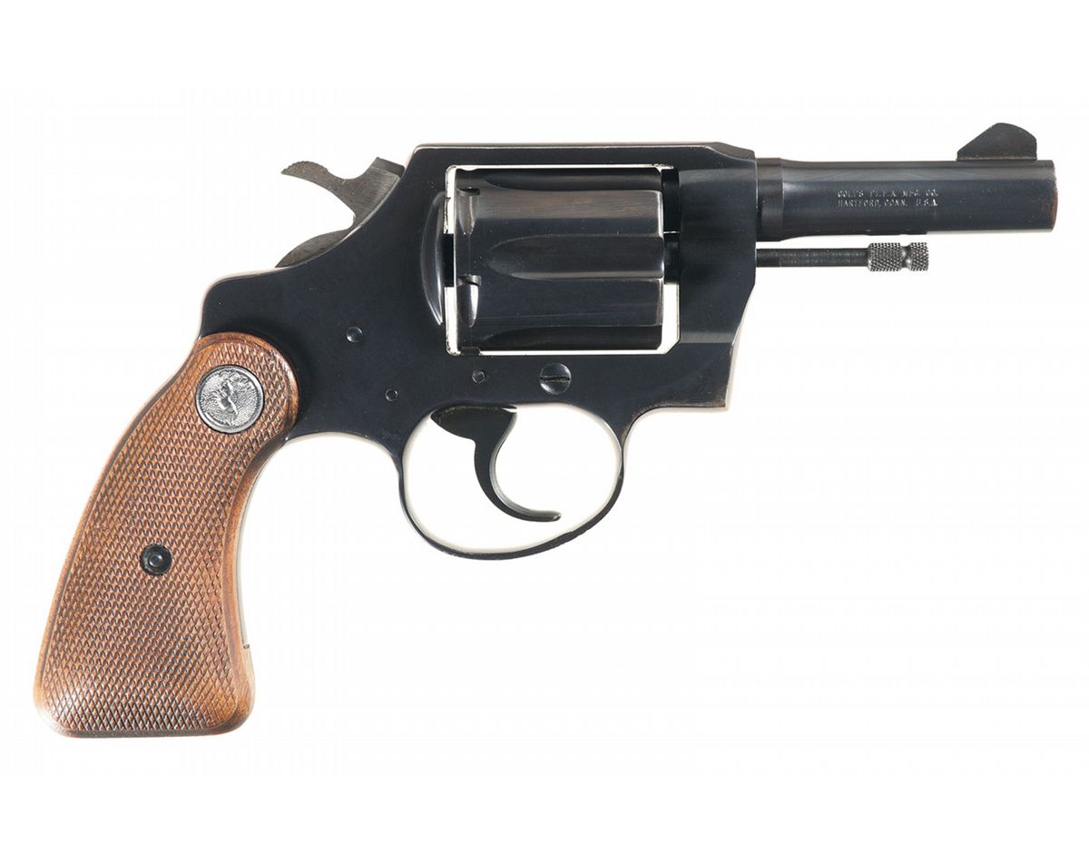 Colt Detective Special Double Action Revolver with Scarce 3 Inch Barrel