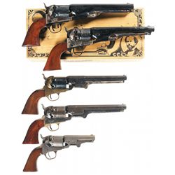 Five Percussion Revolvers