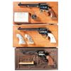 Image 1 : Three Display Cased Colt Single Action Revolvers