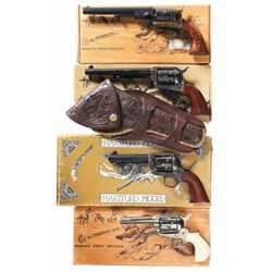 Four Boxed Single Action Revolvers