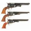 Image 2 : Three Colt Black Powder Series Percussion Revolvers - A) Colt Third Model Dragoon Revolver with Wood