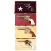 Image 1 : Collector's Lot of Four Cased Colt Frontier Scout Commemorative Single Action Revolvers