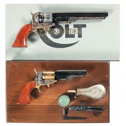 Two Colt Black Powder Series Percussion Revolvers