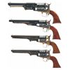 Image 2 : Collector's Lot of Four Reproduction Percussion Revolvers