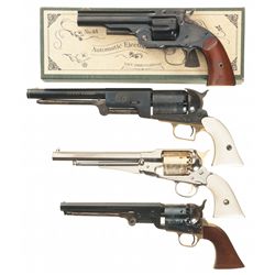 Four Italian Reproduction Revolvers