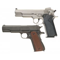 Two Semi-Automatic Pistols