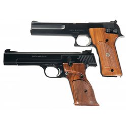 Two Smith & Wesson Semi-Automatic Pistols