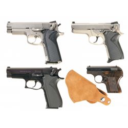 Collector's Lot of Four Smith & Wesson Semi-Automatic Pistols