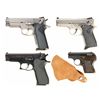 Image 1 : Collector's Lot of Four Smith & Wesson Semi-Automatic Pistols
