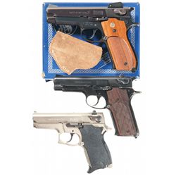 Three Smith & Wesson Semi-Automatic Pistols