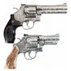 Image 2 : Two Engraved Smith & Wesson Double Action Revolvers