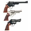 Image 2 : Three Smith & Wesson Double Action Revolvers
