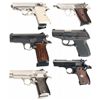 Image 1 : Six Semi-Automatic Pistols