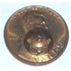 Image 1 : 1963-D RARE MASONIC PUNCH PENNY *RARE MINT STATE MS HIGH GRADE*!! COIN CAME OUT OF SAFE!!