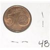Image 2 : 2002 ITALY 5 EURO CENT COIN *RARE HARD TO FIND MS HIGH GRADE* COIN CAME OUT OF PRIVATE COLLECTION!!