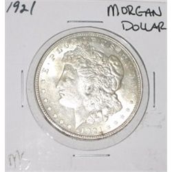 1921 MORGAN SILVER DOLLAR *RARE EARLY MINT STATE MS HGIH GRADE*!! SILVER DOLLAR CAME OUT OF SAFE!!