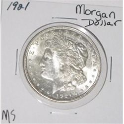 1921 MORGAN SILVER DOLLAR *RARE MINT STATE MS HIGH GRADE*!! SILVER DOLLAR CAME OUT OF SAFE!!