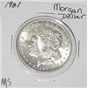 Image 1 : 1921 MORGAN SILVER DOLLAR *RARE MINT STATE MS HIGH GRADE*!! SILVER DOLLAR CAME OUT OF SAFE!!